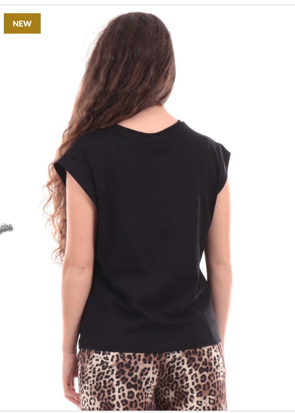 T-Shirt GAELLE articolo GAABW00496 colore nero