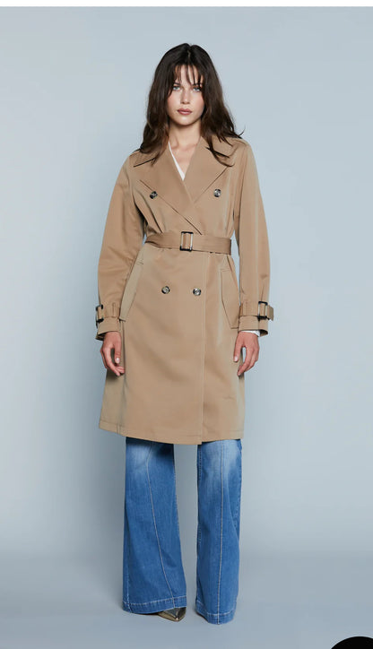 Trench VALENZA M/L Doppio Petto con Alamari più Tasche più Cintura Relish