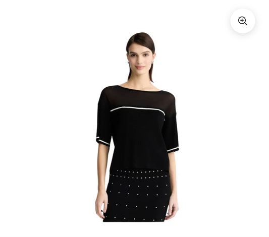 Maglia liujo ta5098 colore nero