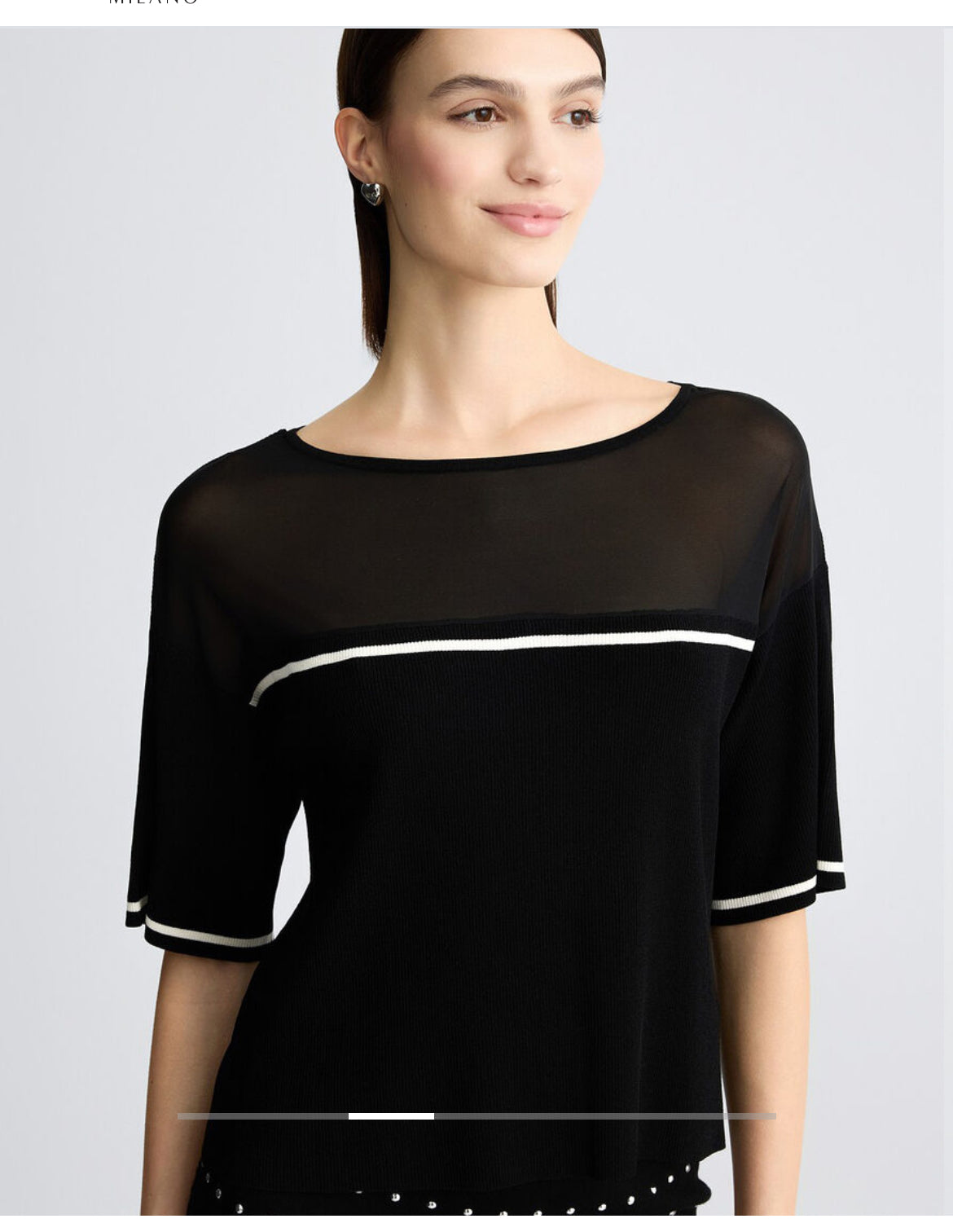 Maglia liujo ta5098 colore nero