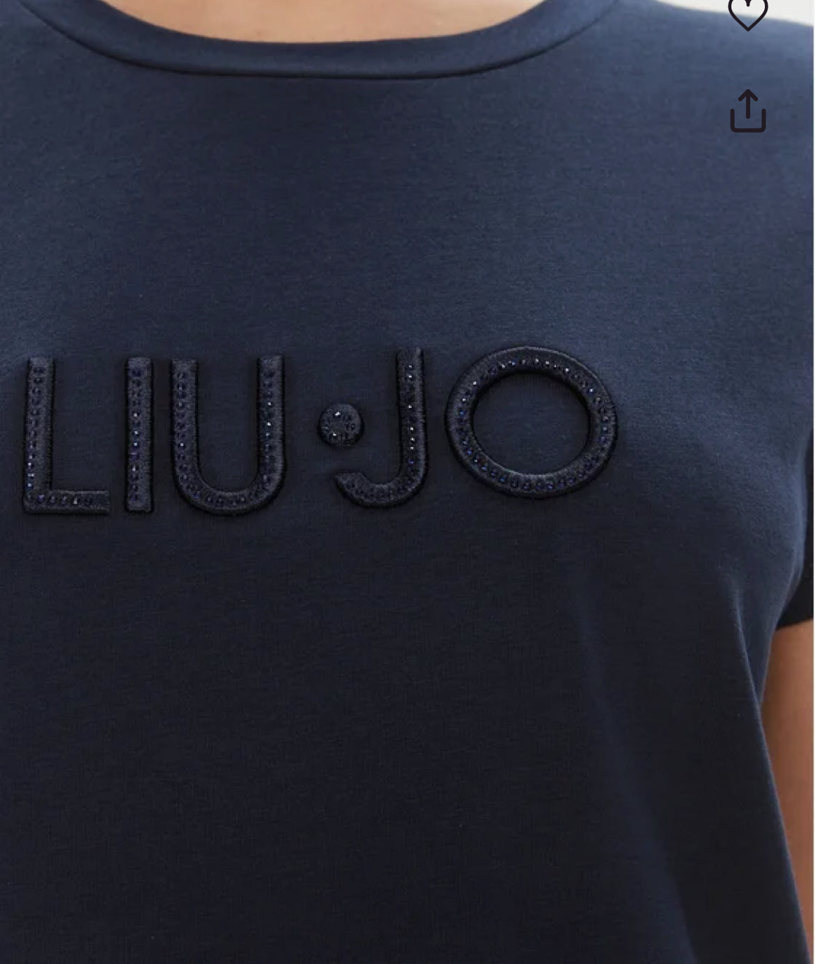 T-shirt liujo TA4136 JS003