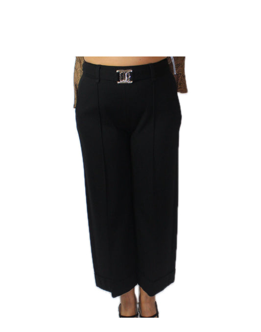 Pantaloni cropped con cintura LIUJO articolo CF4305J1857 colore 22222