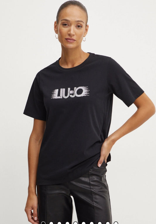 T-shirt LIUJO articolo TF4020 JS923 colore N9741