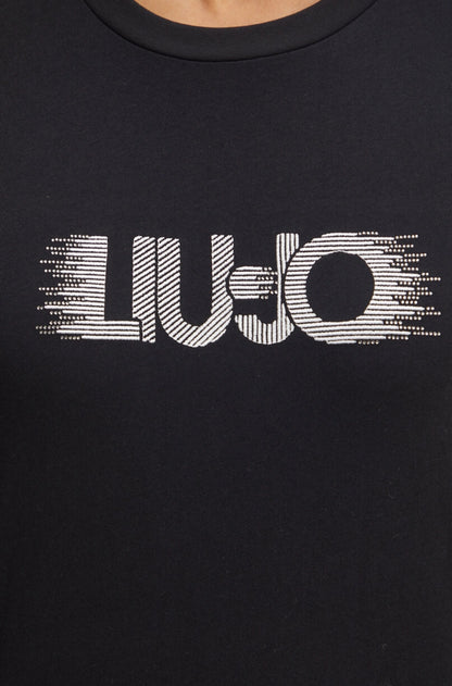 T-shirt LIUJO articolo TF4020 JS923 colore N9741