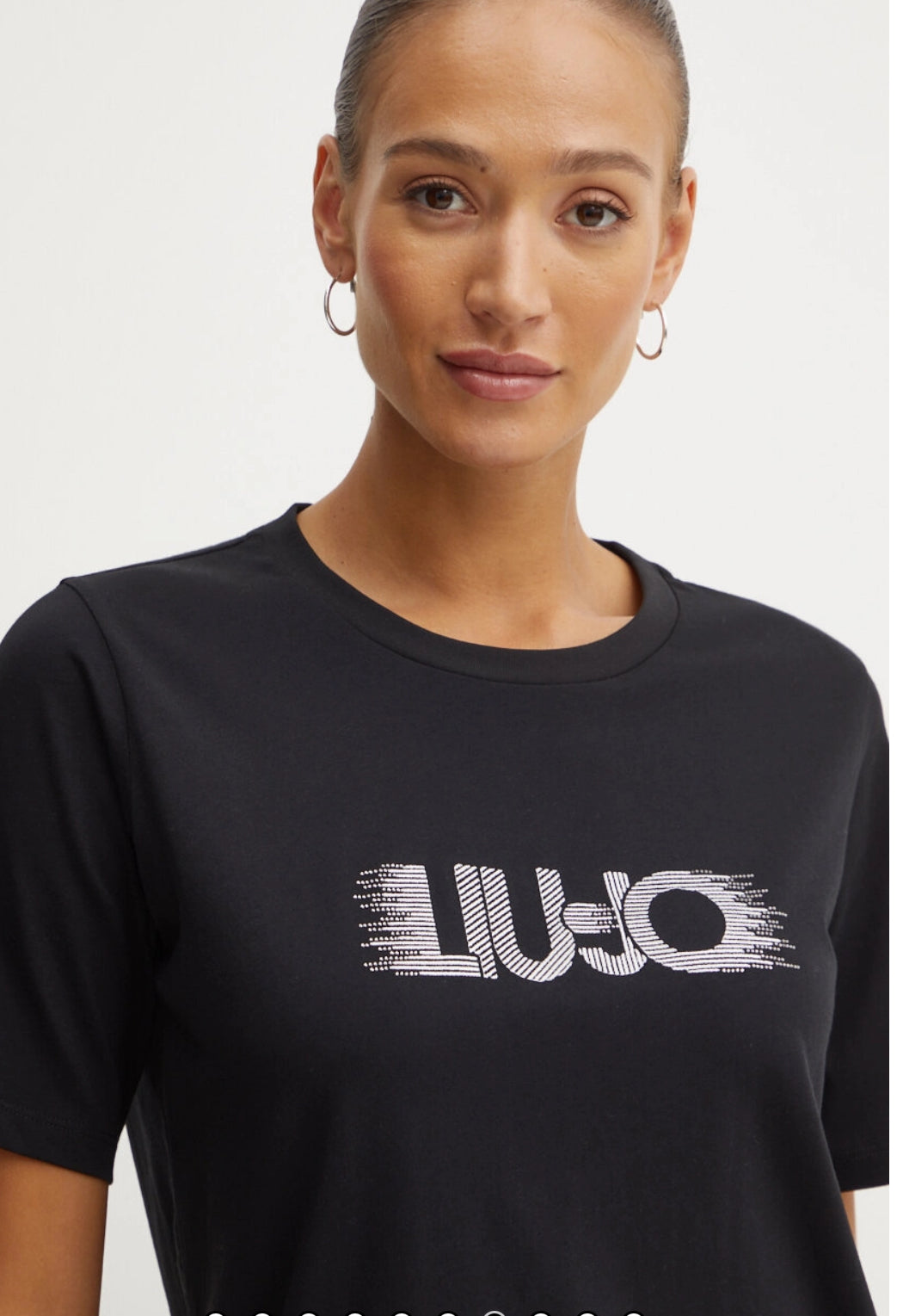 T-shirt LIUJO articolo TF4020 JS923 colore N9741