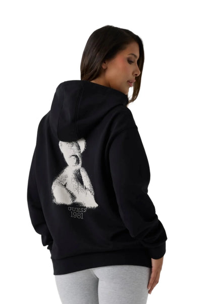Guess Bear Hoodie Felpe Donna | V6YQ20 K4328