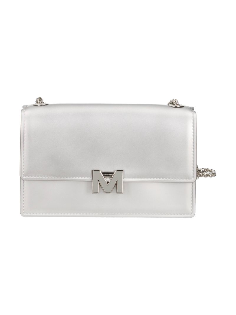 Borsa Marc Ellis FLAT SUPERMEE M da donna silver.