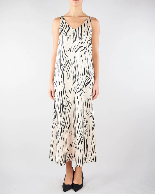 Penny Black PBPATTILA Abito midi in doppio raso