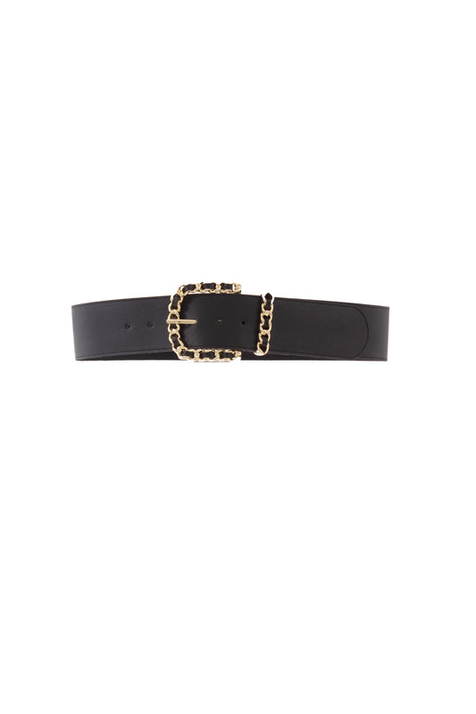 Cintura palmas con fibbia più intrecci ecopelle RELISH