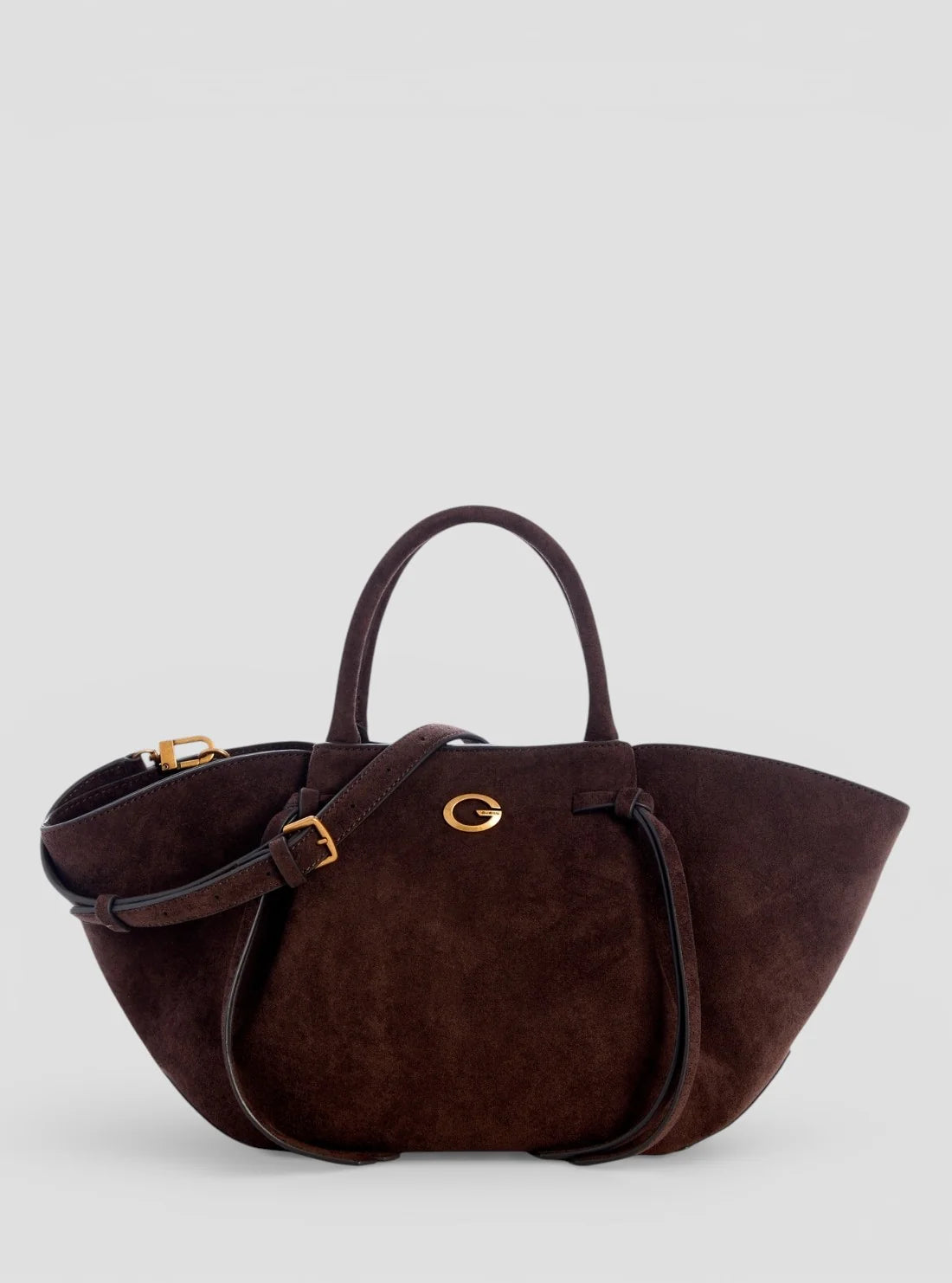 Guess Espresso allegra girlfriend satchel bag