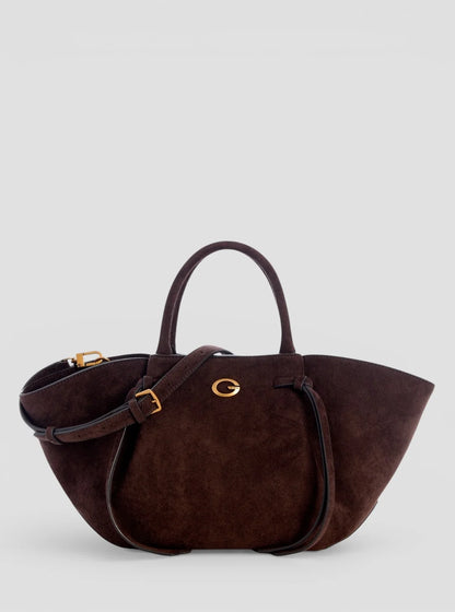 Guess Espresso allegra girlfriend satchel bag