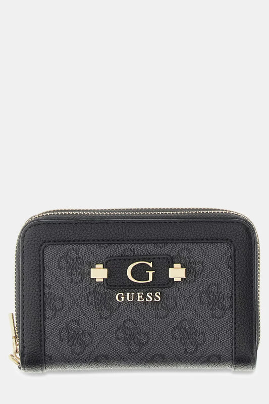 GUESS Lindsey Medium Double Zip SWSG9749164 SLG Slate Logo