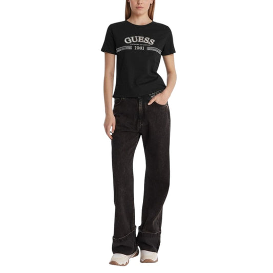 Guess V6RI16I3Z14 T-Shirt Jet Black
