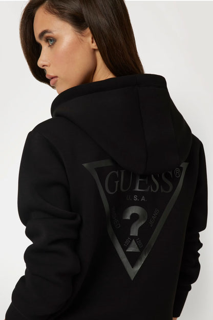 Guess V3RQ11K7UW2 Felpa scuba maxi logo sul retro