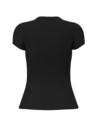 AMALIA CN SS T-SHIRT V6BI09 K6276 GUESS
