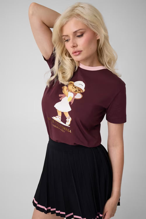 TENNIS LADY BEAR SS T-SHIRT V6BI14 K6742