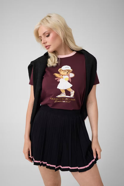 TENNIS LADY BEAR SS T-SHIRT V6BI14 K6742