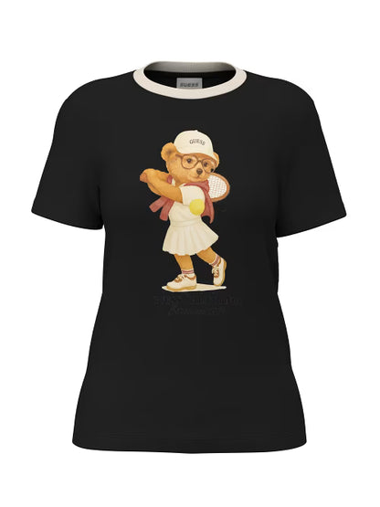 TENNIS LADY BEAR SS T-SHIRT V6BI14 K6742