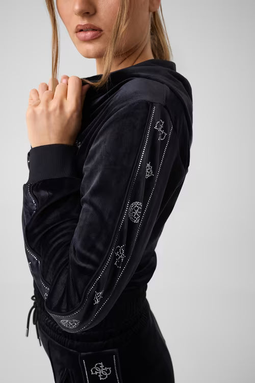 AMALIA FULL ZIP HOODIE SWEATSH FELPA GUESS