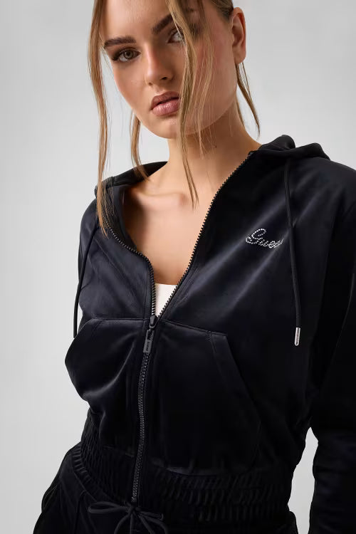 AMALIA FULL ZIP HOODIE SWEATSH FELPA GUESS