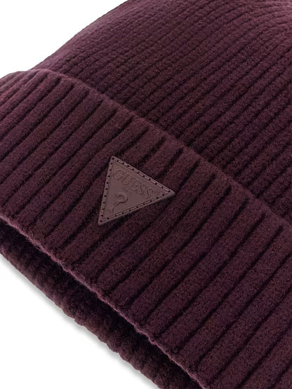 CAPPELLO GUESS BEANIE SWEATER V6BZ08 Z1715 COLORE BORDEAUX