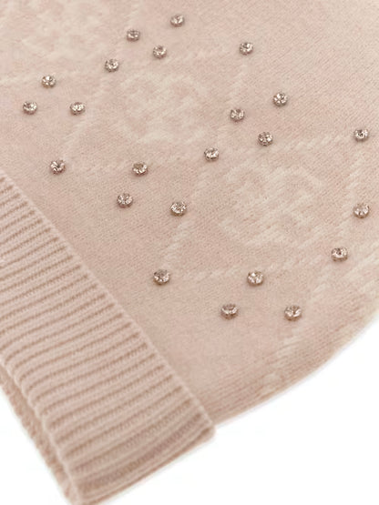 LILY 4G JACQUARD BEANIE SWTR CAPPELLO GUESS V6BZ09 Z1747