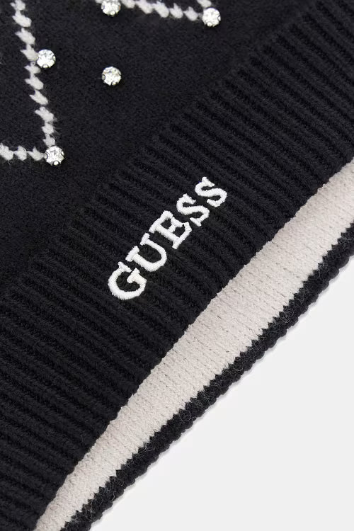 Berretto con logo in strass GUESS V6BZ09 Z1747