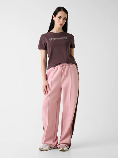 Guess V6YI08K4689 Lunita Cn Ss T-shirt Cherry
