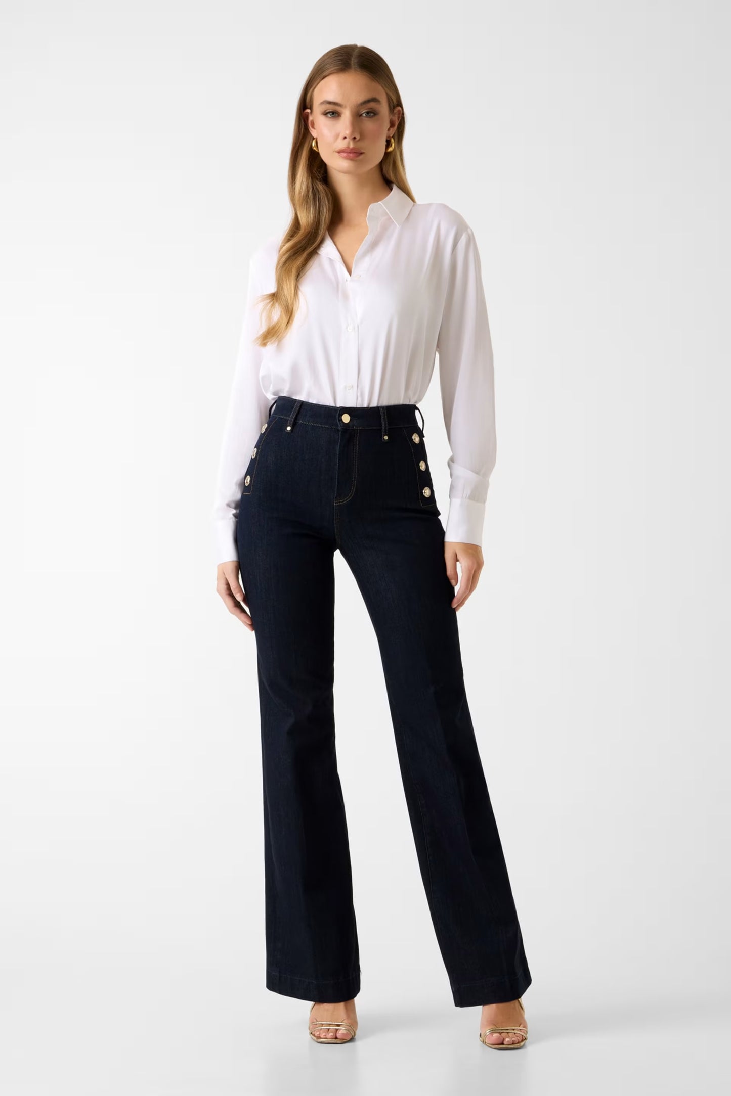 Guess W5RA0PD5PW1 New Faye Chino Jeans