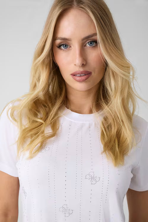 SS CN DIAMOND FALL TEE T-SHIRT GUESS W6BI29