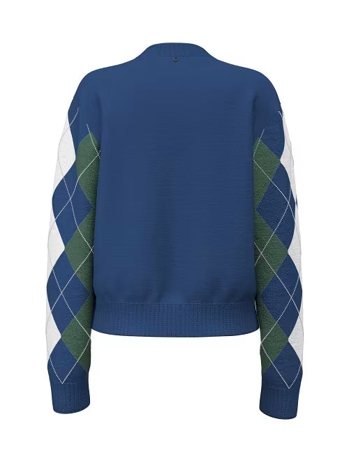 MAGLIA GUESS GRACIE ARGYLE W6BR48 Z1447