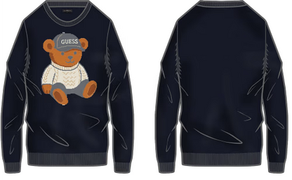 Guess LS CN ALICIA BEAR SW W6BR84 Z1927 - Maglione