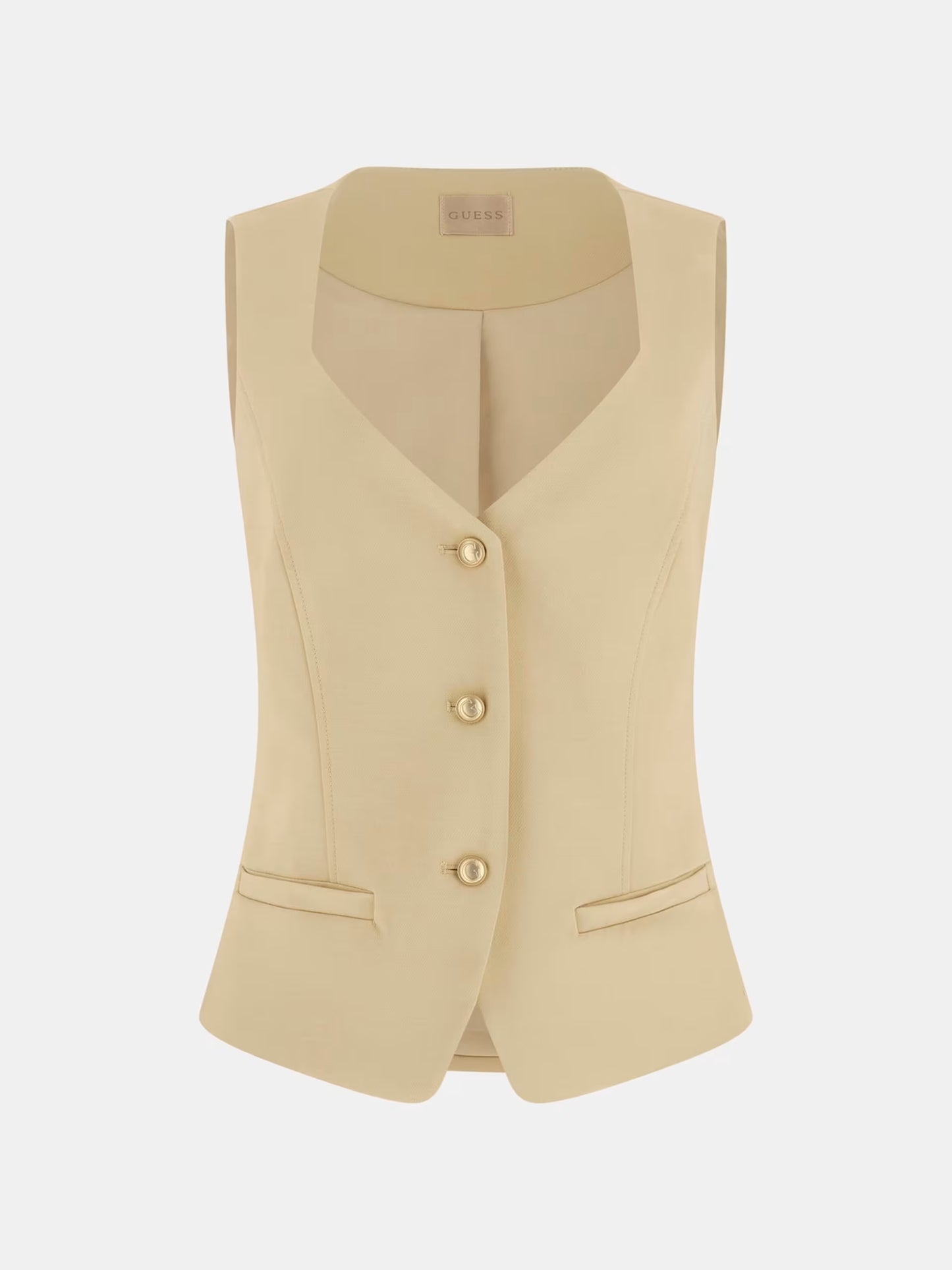 Guess W6GH49W1895 Gilet in twill