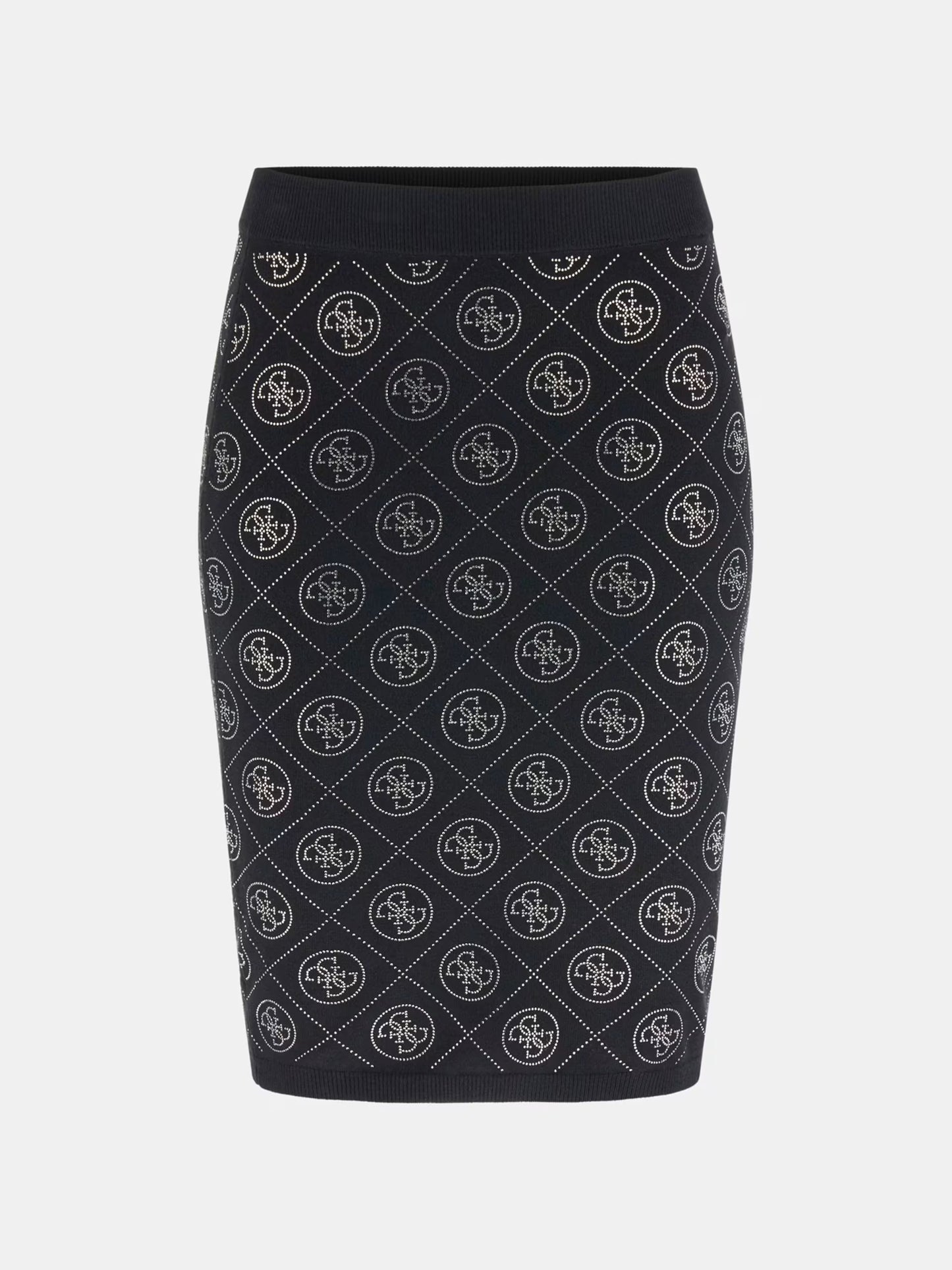 Guess W6RD0OZ3JD2 Gonna in misto lana con strass