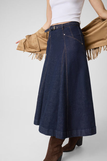 Guess W6YD03D1348 Gonna midi in denim