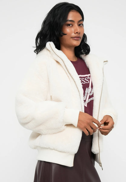 Guess LUCREZIA - Giacca invernale - cream white