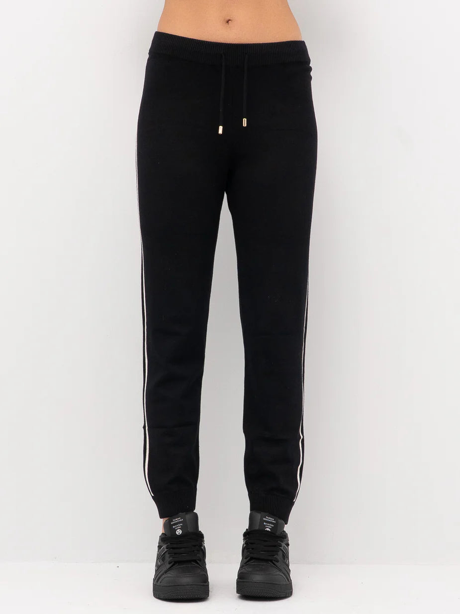 PANTALONE LIU JO TF5029MS49I COLORE NERO\BIANCOLATTE