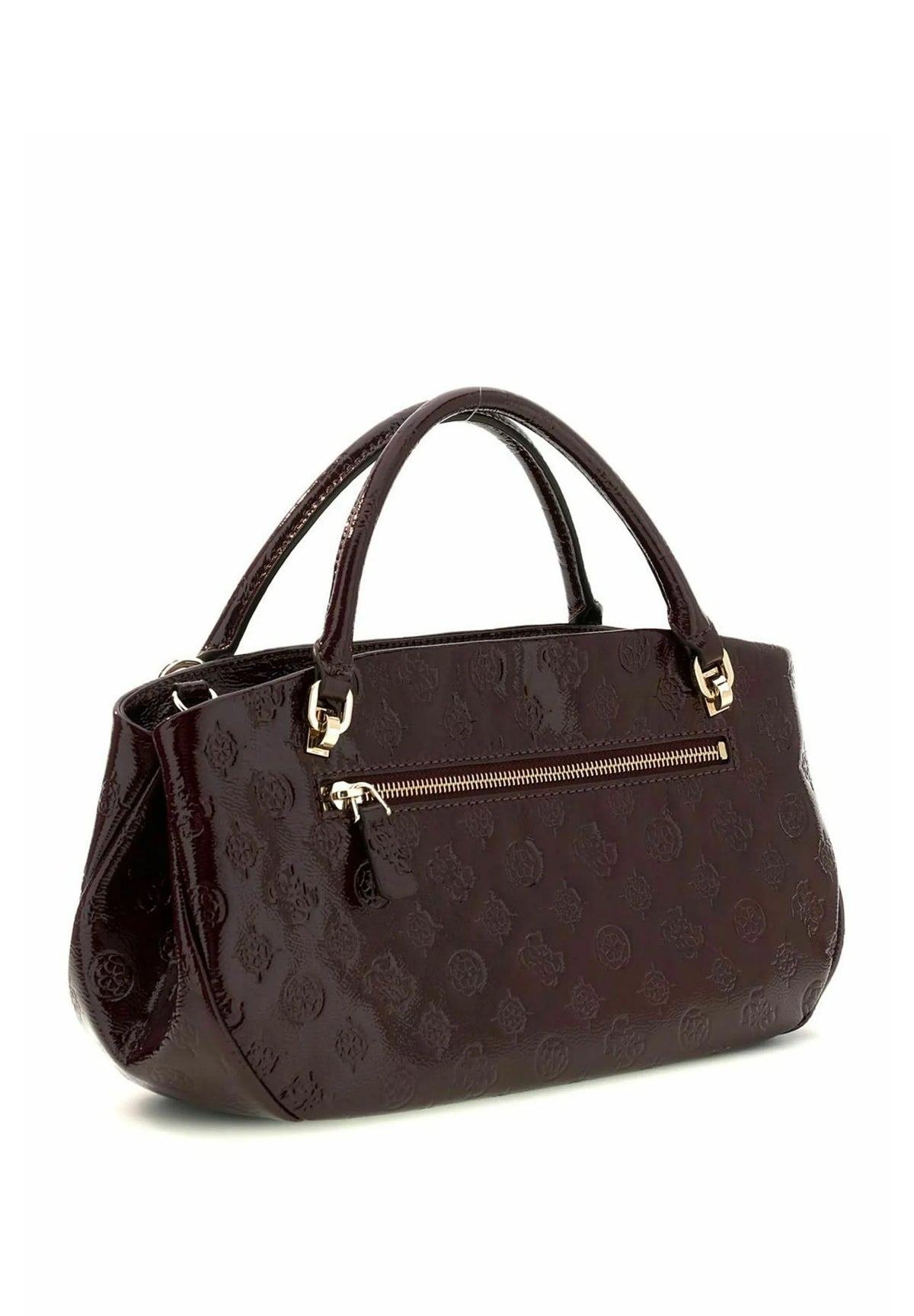 Guess CARMELLA GIRLFRIEND SATCHEL -Borsa a mano - burgundy logo
