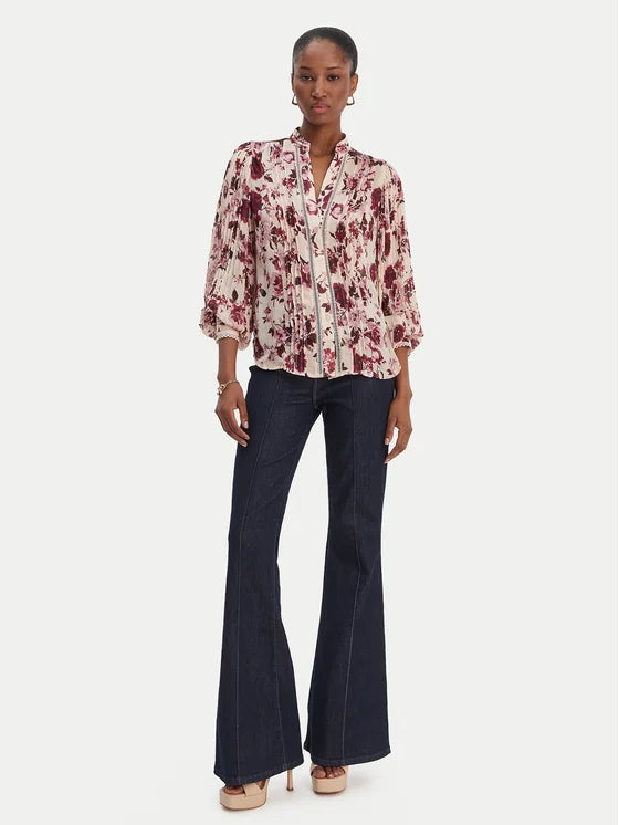 Guess Camicia W5RH16 WDW82 Multicolore Regular Fit