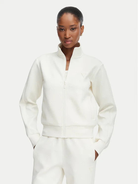 Guess Felpa V6YQ12K4297 Crema Regular Fit