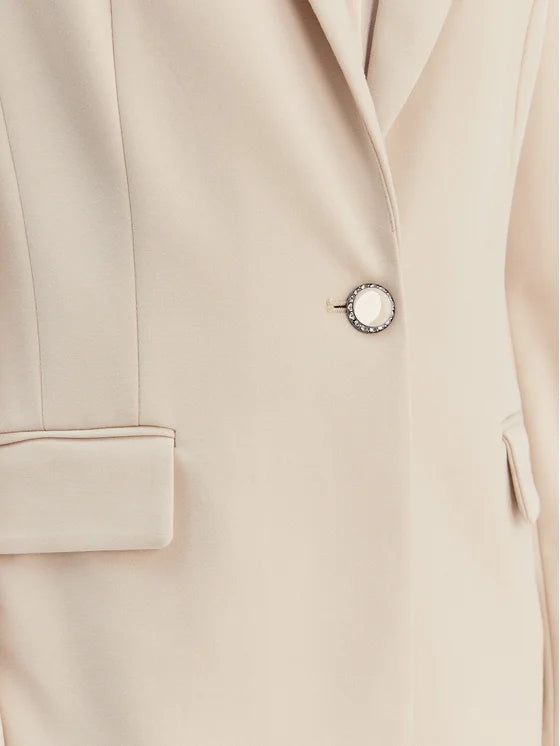 Guess Giacca da abito W6RN54 KCMU2 Beige Regular Fit