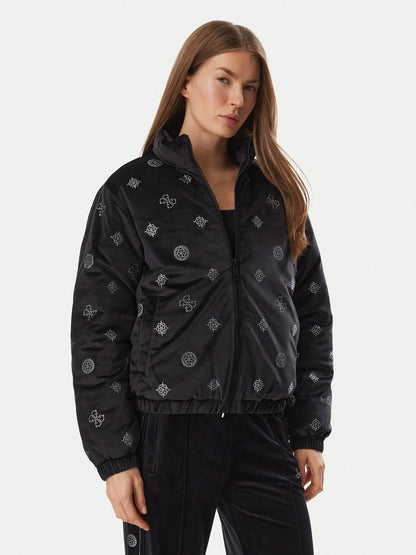 Guess Giubbotto invernale V6BL04 K6310 Nero Regular Fit