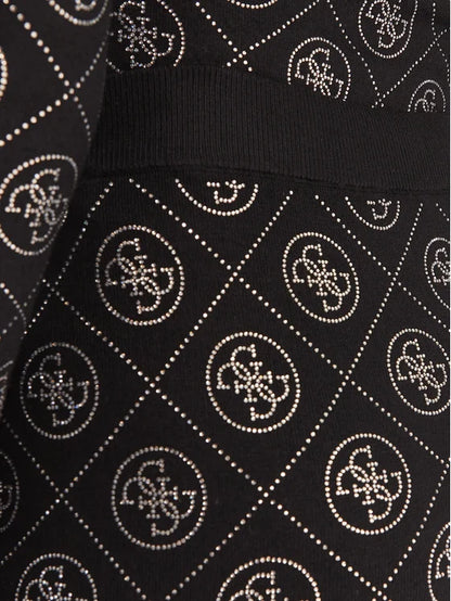 Guess Gonna midi W6RD0O Z3JD2 Nero Regular Fit