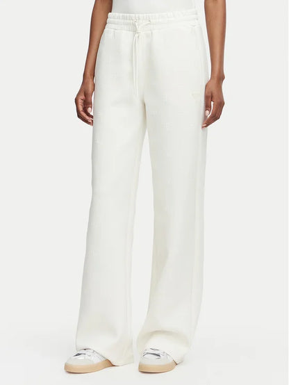Guess Pantaloni da tuta V6YB10K4295 Crema Regular Fit
