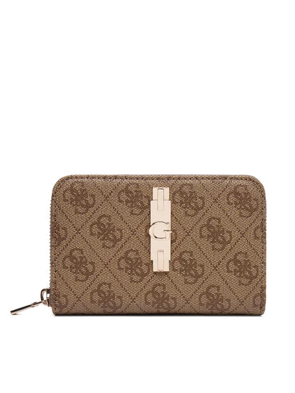 Guess Portafoglio Yvonne Logo Slg SWSG23 78140 Beige scuro