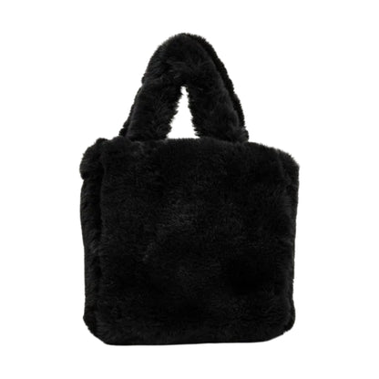 Liu Jo Borsa tracolla e manici in ecopelliccia TF5270 COLORE NERO