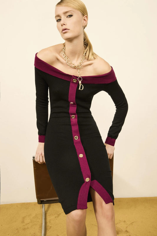 Abito in maglia - art. 521DD13003 - Denny Rose Autunno Inverno 2025/26