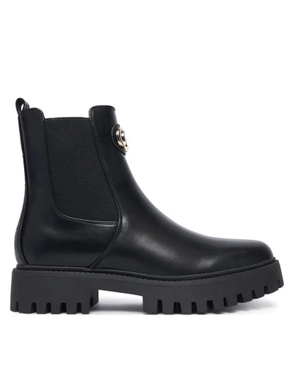 STIVALETTI GUESS Stivaletti con elemento elastico FLTFID ELE10 Neri