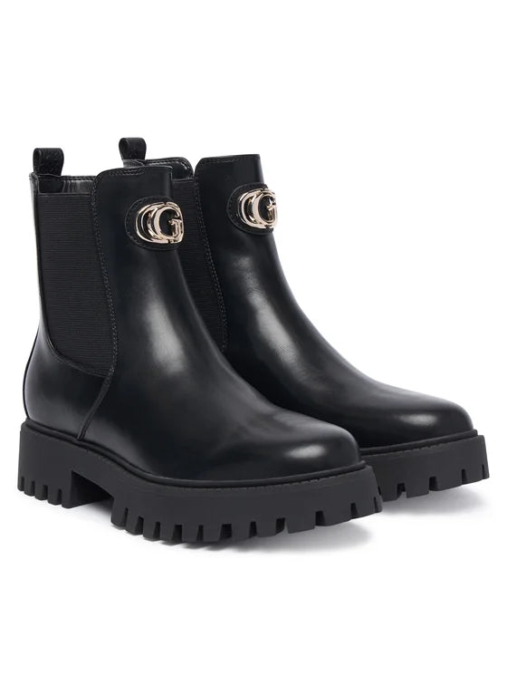STIVALETTI GUESS Stivaletti con elemento elastico FLTFID ELE10 Neri