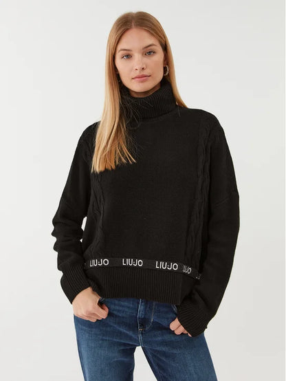 Liujo turtleneck sweater article TF3051 MA55l 